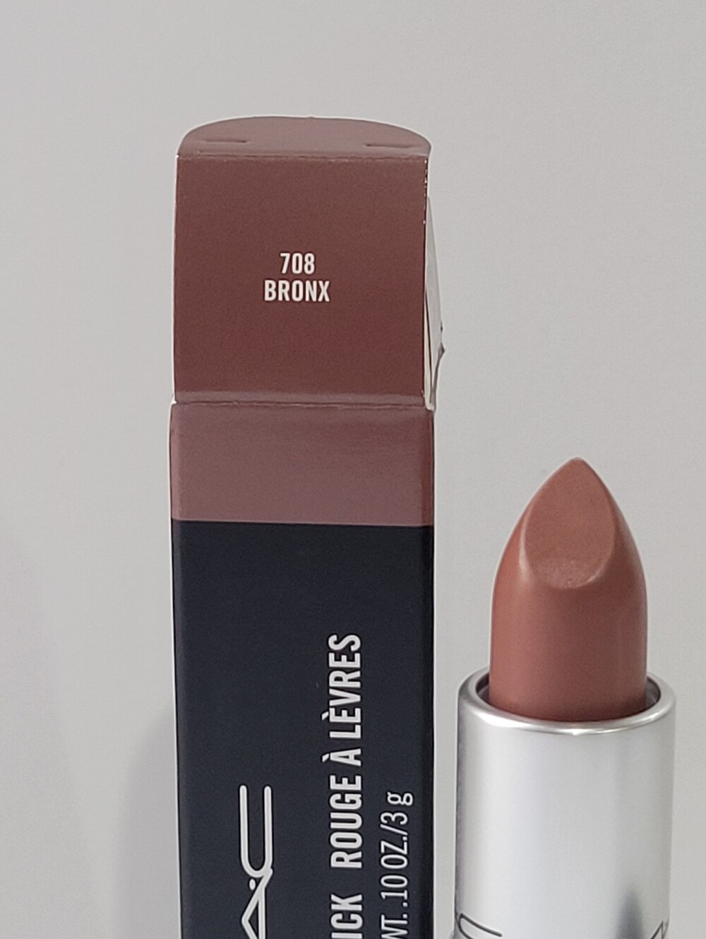 MAC Retro Matte Lipstick • BRONX • Deep Brown • 0.10 oz • NIB •RARE DISCONTINUED - Picture 4 of 6